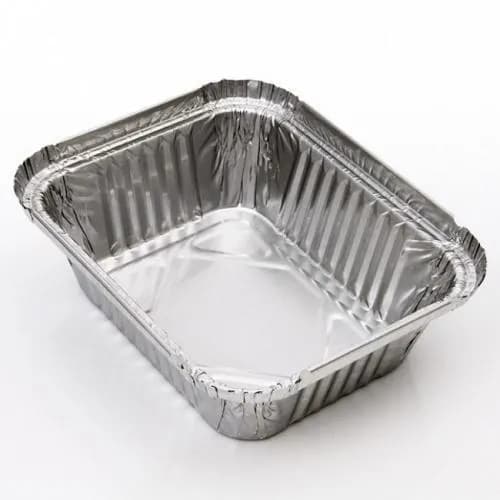 No.2 foil container  with lides 25 pc