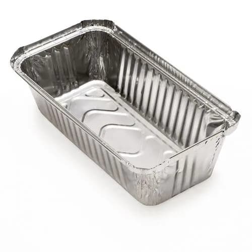 No.6A foil containers with lides 25 pc