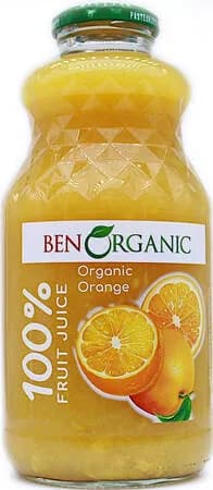 Ben Organic Orange Juice 946ml