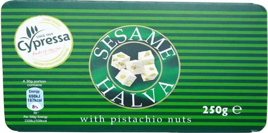 Cypressa Sesame Halva Pistachio 250g