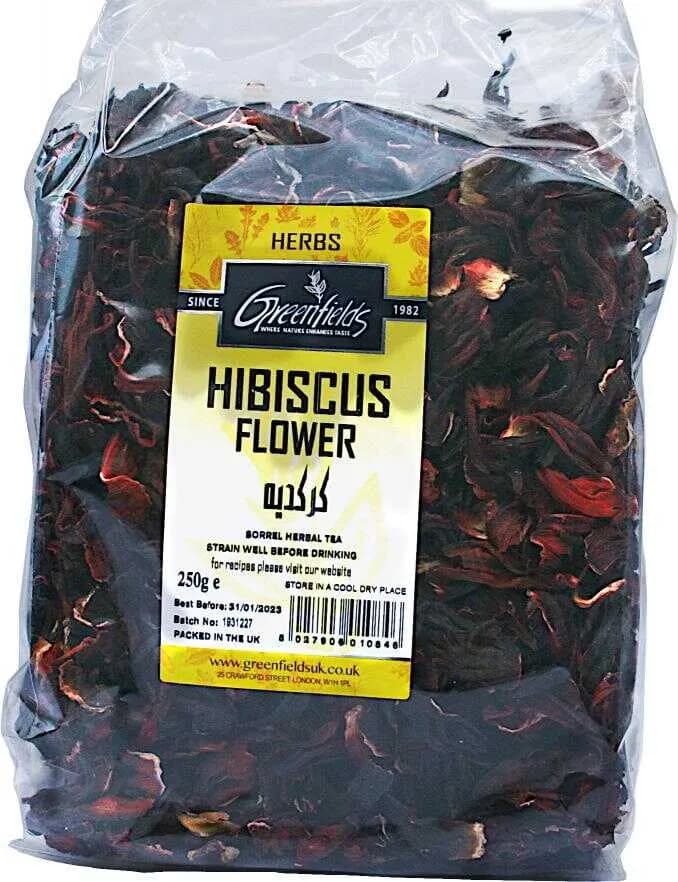 Green Fields Hibiscus Flower 250g