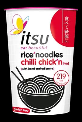 Itsu Chilli Chicken Rice Noodles 63g