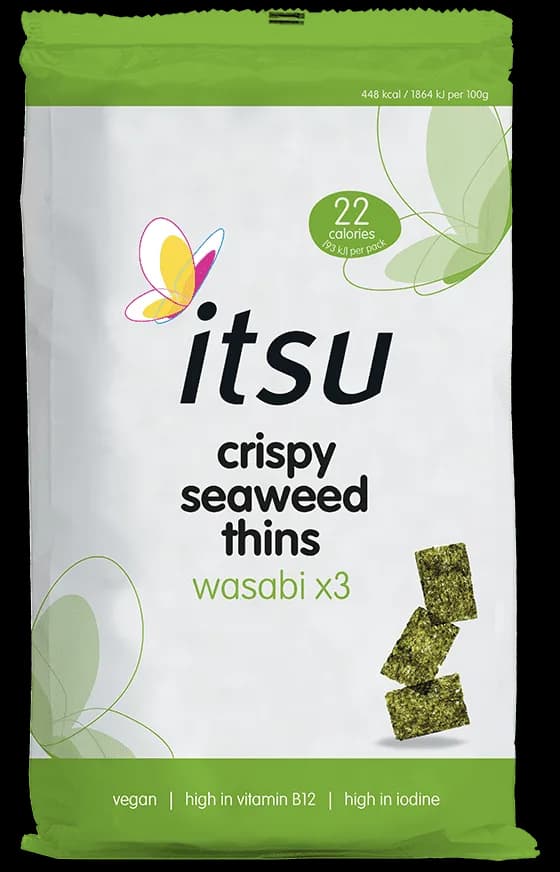 Itsu Wasabi Crispy Seaweed Thins 5g