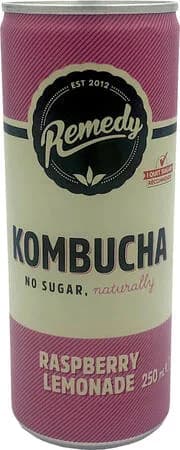 Remedy Kombucha Raspberry & Lemonade 250ml