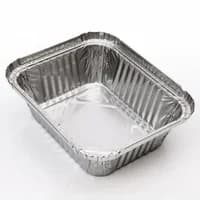 No.2 foil container  with lides 25 pc
