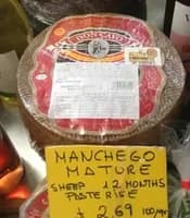 Manchego Mature Pasteurised Sheep's Milk Cheese 100g Manchego Mature Pasteurised Sheep's Milk Cheese 100g