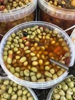 Moroccan Green Olives in oil 500g Moroccan Green Olives in oil 500g