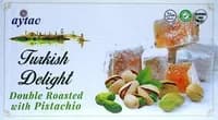 Aytac turkish delights double roasted with pistachio 350g Aytac turkish delights double roasted with pistachio 350g