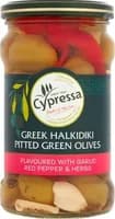 Cypressa Greek Halkidiki Green Olives Pitted Cypressa Greek Halkidiki Green Olives Pitted