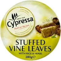 Cypressa Stuffed Vine Leaves With Rice & Herbs 280g Cypressa Stuffed Vine Leaves With Rice & Herbs 280g