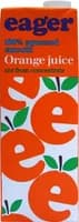 Eager squeezed smooth Orange Juice 1l Eager squeezed smooth Orange Juice 1l
