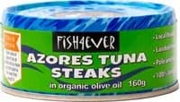 Fish4Ever Azores Tuna Steaks in Organic Olive Oil 160g Fish4Ever Azores Tuna Steaks in Organic Olive Oil 160g