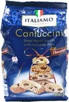 Italiamo Cantuccini biscuits with chocolate chips 300g Italiamo Cantuccini biscuits with chocolate chips 300g