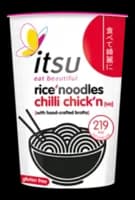 Itsu Chilli Chicken Rice Noodles 63g Itsu Chilli Chicken Rice Noodles 63g