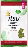 Itsu Sriracha Crispy Seaweed Thins 5g Itsu Sriracha Crispy Seaweed Thins 5g