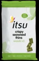 Itsu Wasabi Crispy Seaweed Thins 5g Itsu Wasabi Crispy Seaweed Thins 5g