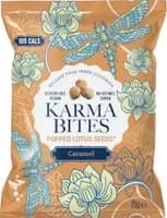 Karma Bites Caramel Popped Lotus Seeds 25g Karma Bites Caramel Popped Lotus Seeds 25g