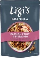 Lizi's Granola Passion Fruit & Pistachio 400g Lizi's Granola Passion Fruit & Pistachio 400g