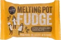 Melting Pot Fudge Stem Ginger & Chocolate 90g Melting Pot Fudge Stem Ginger & Chocolate 90g