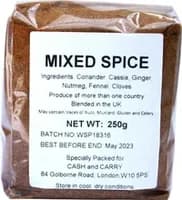 Mixed Spice 250g Mixed Spice 250g
