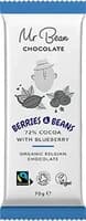 Mr.Bean Berries & Beans Chocolate Bar 70g Mr.Bean Berries & Beans Chocolate Bar 70g