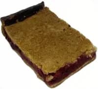 Raspberry & almond slice Raspberry & almond slice