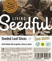 Seedful Organic Chia Seed Loaf Slices 275g Seedful Organic Chia Seed Loaf Slices 275g