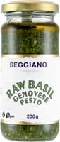 Seggiano Raw Basil Genovese Pesto 200g Seggiano Raw Basil Genovese Pesto 200g