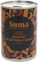 Suma Vegan Organic Rustic Vegetable Soup 400g Suma Vegan Organic Rustic Vegetable Soup 400g