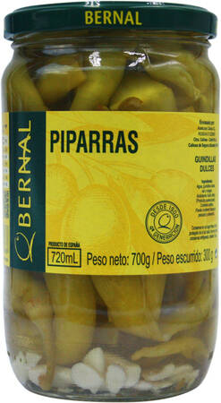 Bernal Green Chilli peppers 700g