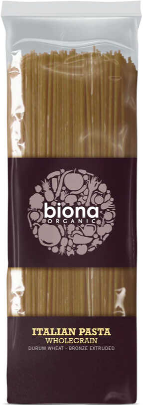 Biona Organic Italian Pasta Wholegrain Spaghetti 500g