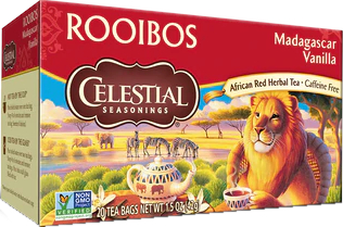 Celestial Rooibos Madagascar Vanilla Flavour Tea 20 Bags