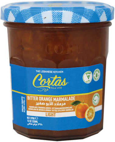 cortas marmalade jam no sugar added 370g