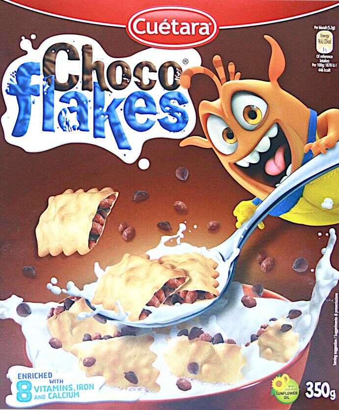 Cuetara Choco Flakes cereal 350g