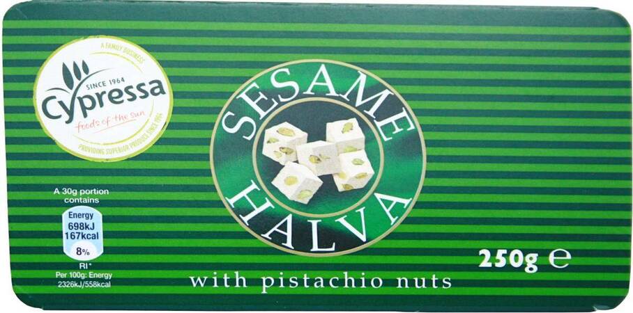 Cypressa Sesame Halva Pistachio 250g