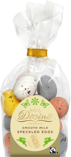 Divine Mini Chocolate Speckled Eggs 155g