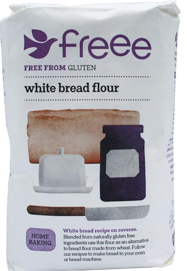 Doves white bread flour gluten free 1kg