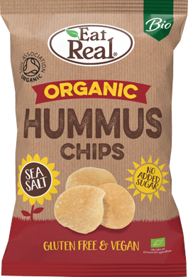 Eat Real Sea Salt Hummus Chips 45g Eat Real Sea Salt Hummus Chips 45g
