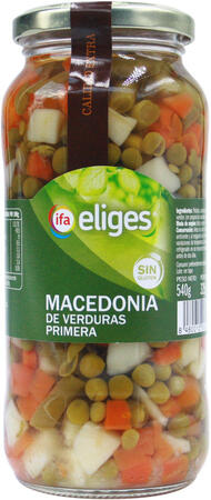 Eliges  mixed vegetables 540g