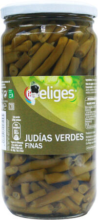 Eliges fine green beens 660g