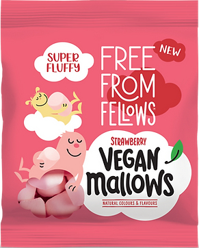 Free From Fellows Strawberry Vegan Mallows 105g