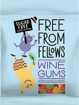 Free From Fellows Wine Gums 100g