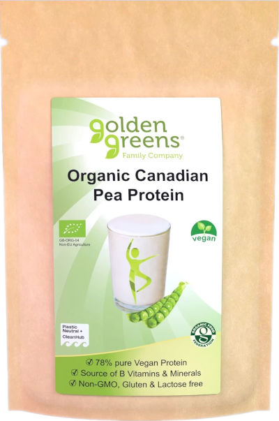 Golden Greens Organic Canadian Pea Protein 250g