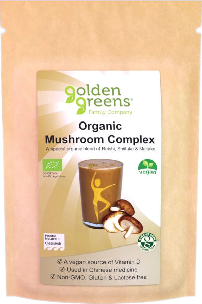 Golden Greens Organic Mushroom Complex 50g