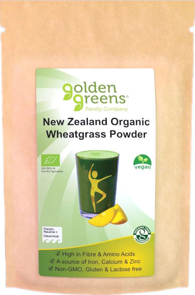 Golden Greens Organic Wheatgrass Powder 100g