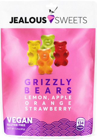 Jealous Sweets Grizzly Bears 40g
