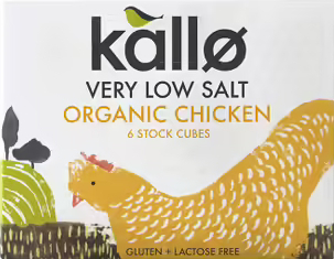 Kallo Organic Chicken Stock Cubes 60g