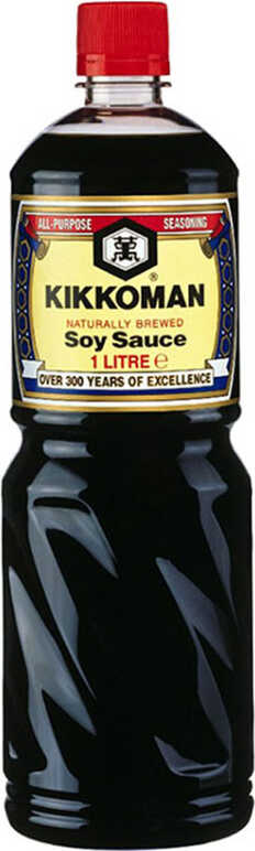 Kikkoman Naturally Brewed Soy Sauce 1L