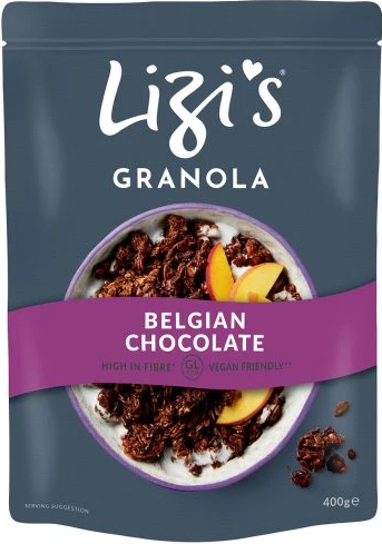 Lizi's Granola Belgian Chocolate 400g