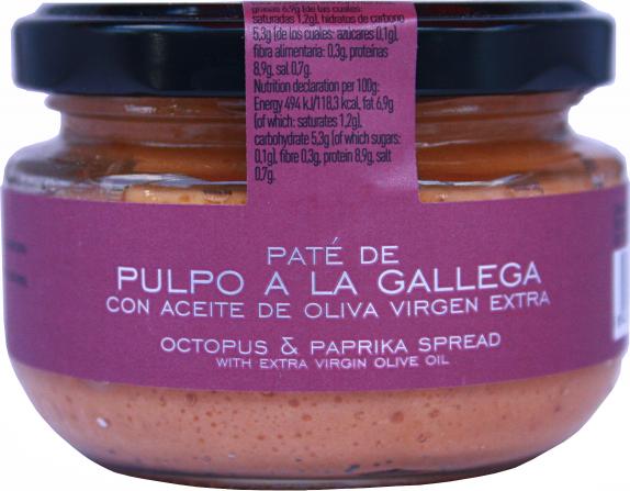 Octopus and paprika spread with olive oil 120g